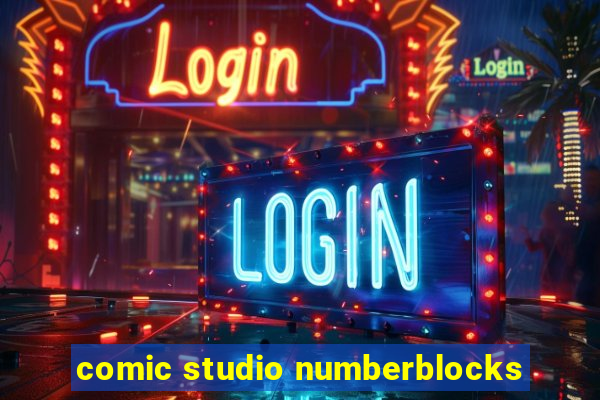 comic studio numberblocks